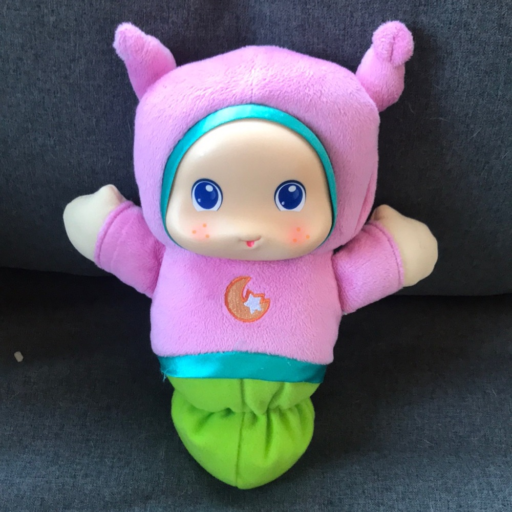 Musical Playschool Glow Worm flashlight snuggly